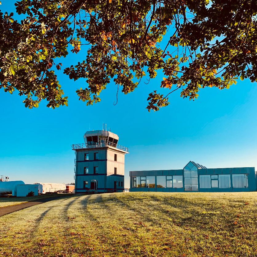 Flughafen Hof Plauen Tower