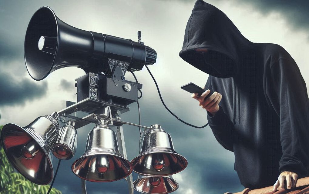 Hackeranfriff Sirenen