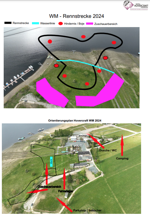 Hoverdraft WM 2024 Saalburg Deutschland