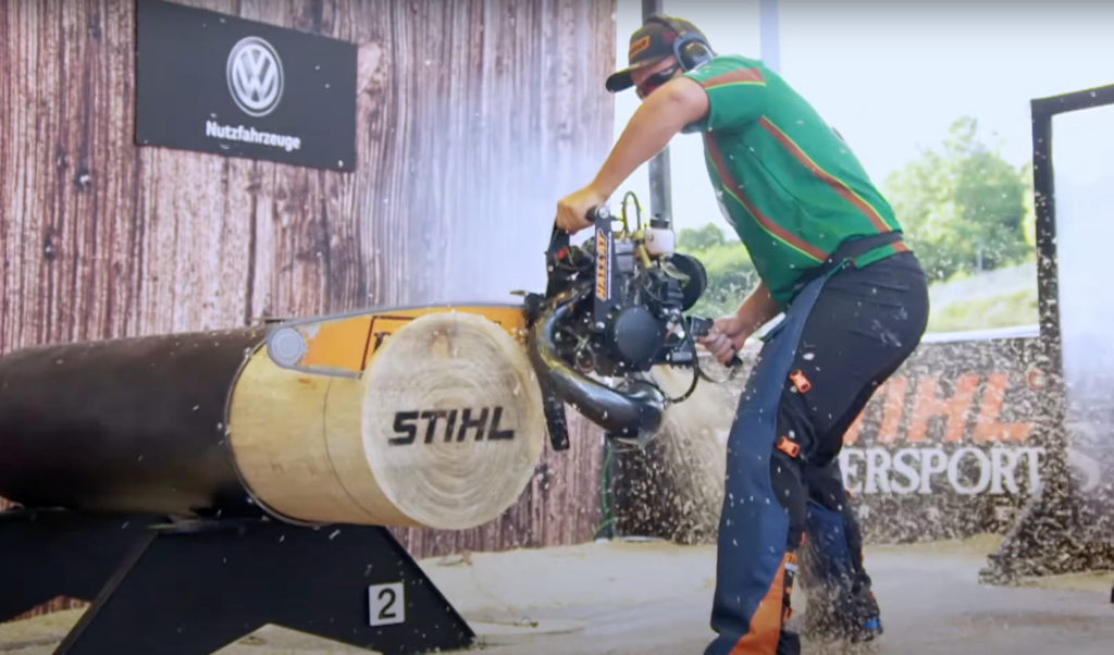 Kreissaegen Wettkampf