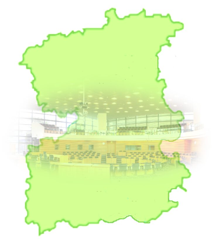 Karte Saale-Orla-Kreis