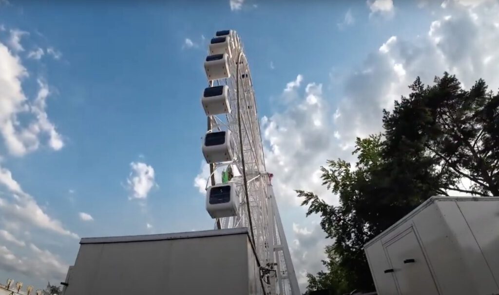 Riesenrad Volksfest Hof 2024