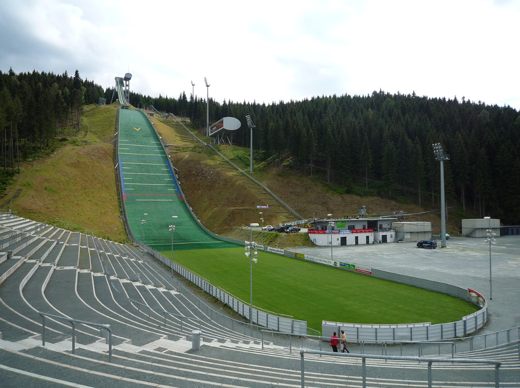 Skisprung Schanze Klingenthal