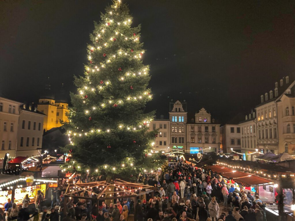 Weihnachtsmarkt Plauen 2024