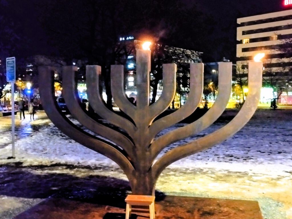 Chanukkiah Chemnitz