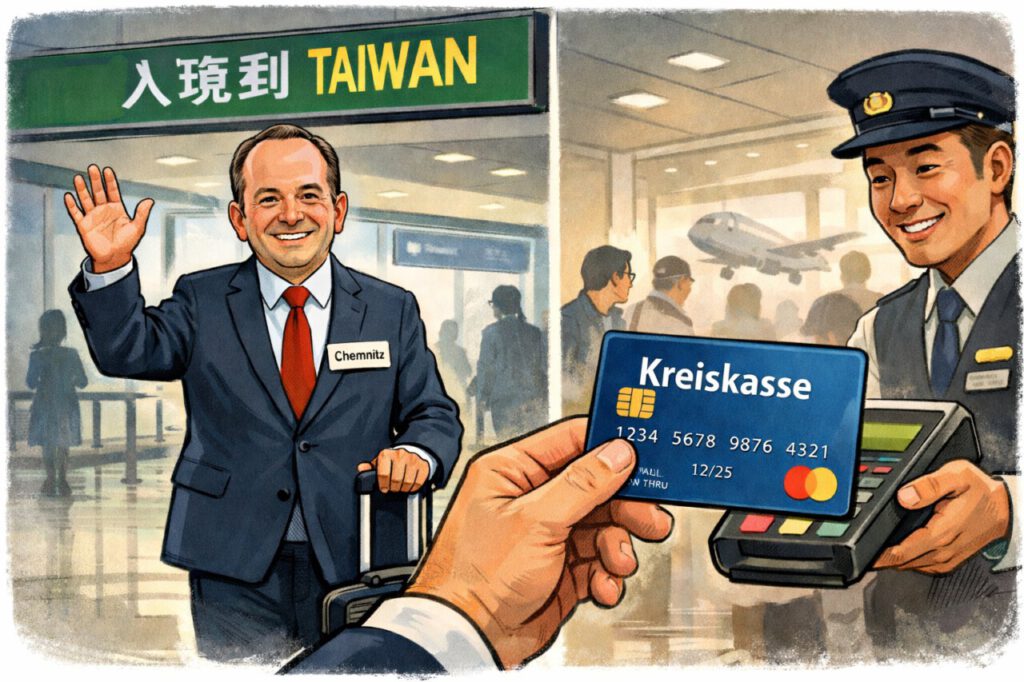 Delegation Zwickau Taiwan